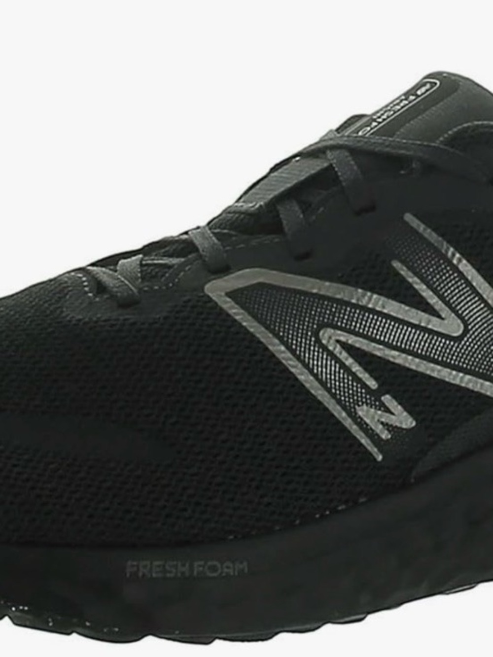 New Balance Gray and Black Athletic Sneaker